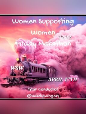 Friday APRIL 17th,🎀 321st  MARATHON 🚂Train NOW BOOKING
